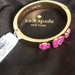 Kate spade bangle with flowers!